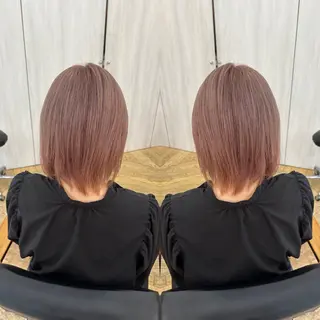ショート カラー 💎ハイトーン/艶 カラー モエカ💎のヘアスタイル