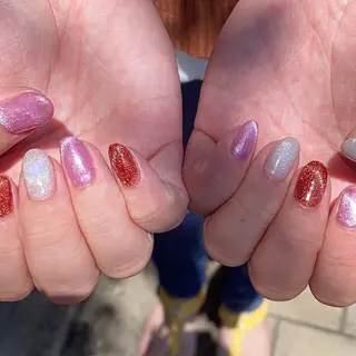 ネイル ✴︎:.｡. MAKI.｡.:✴︎のネイルデザイン