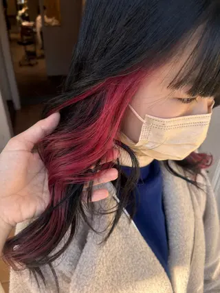 セミロング 艶カラー💎 / Ayakaのヘアスタイル