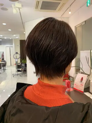 ショート なかの たくみのヘアスタイル