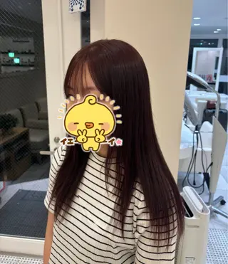 カラー 間島 叶のヘアスタイル