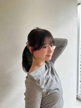 セミロング ♥️髪質改善×艶髪× 絹髪/佑珠♥️のヘアスタイル