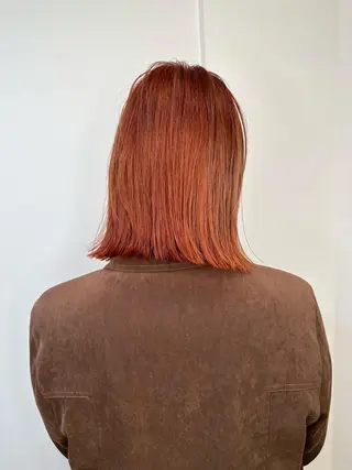 ミディアム カラー 田中 泰正のヘアスタイル
