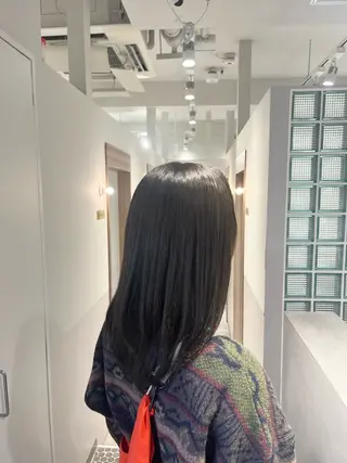 ミディアム 大宮レイヤーカット× 透明感カラー　rioのヘアスタイル