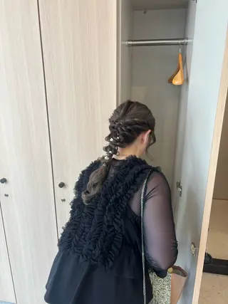 ヘアアレンジ rio .のヘアスタイル