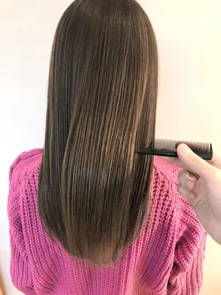 セミロング 松田 光雄のヘアスタイル