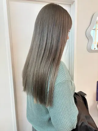 ロング カラー ichika/福岡 /透明感カラー🤎のヘアスタイル
