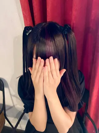 ロング カラー 🫧 のぞみ🫧のヘアスタイル