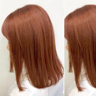 ショート カラー JuNブリーチに 縮毛矯正するプロのヘアスタイル