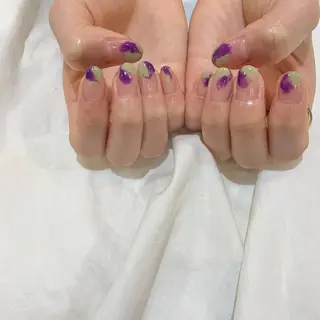ネイル 藤原 胡桃のネイルデザイン
