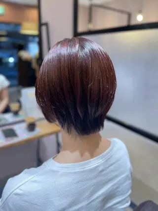 カラー 西原 愛紗のヘアスタイル