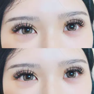 マツエク・マツパ AURORA RINAのマツエク・マツパデザイン