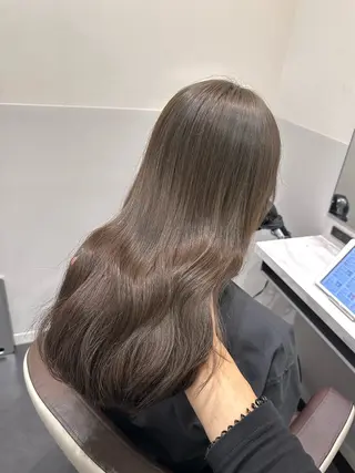 ロング カラー 矢野 晃平のヘアスタイル