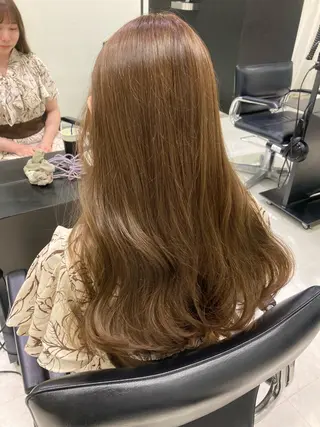 ロング カラー 💖ブリーチなし透明 感💖ASAHIのヘアスタイル