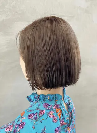 ショート カラー 🫧透明感カラー🫧 OIKAWAのヘアスタイル