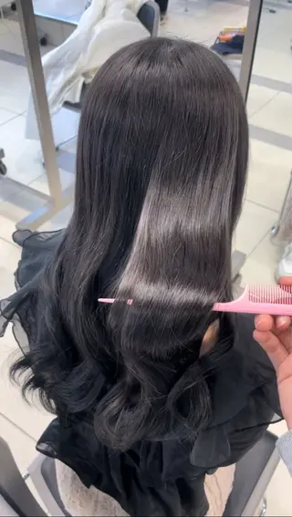 カラー 奈良 優亜のヘアスタイル