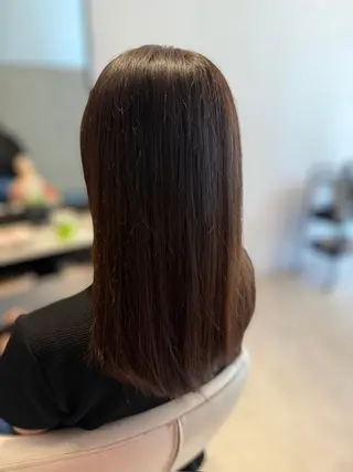 ロング カラー 高石 乃愛のヘアスタイル