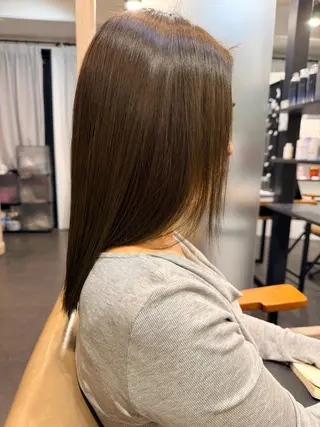 ミディアム カラー Mora神楽坂所属・🎀🫧西村 眞美🎀🫧のヘアスタイル