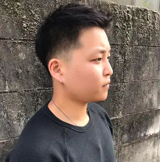 ショート メンズ 時久 葵のヘアスタイル