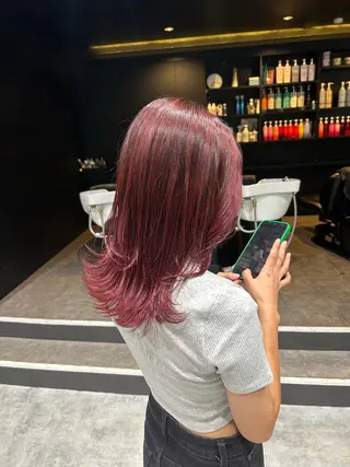 ミディアム しの 《HAIR774》のヘアスタイル