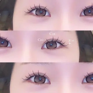 マツエク・マツパ Ayano ✴︎のマツエク・マツパデザイン