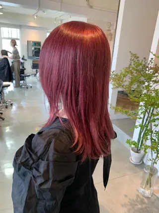 ロング カラー 船津武俊 フナツタケトシのヘアスタイル