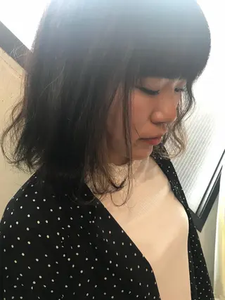 ミディアム カラー ヘアアレンジ マエダ カズエ🫶 coronahairのヘアスタイル