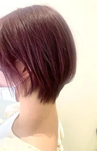 ショート カラー ワタベ ハヤト/ トップデザイナーのヘアスタイル