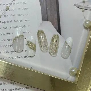 ネイル ⭐︎休業中の練習⭐︎ JNA認定講師髙橋のネイルデザイン