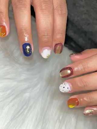 ネイル 前田 萌のネイルデザイン