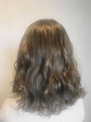 ミディアム カラー ヘアアレンジ topstylist 芳賀みなみのヘアスタイル