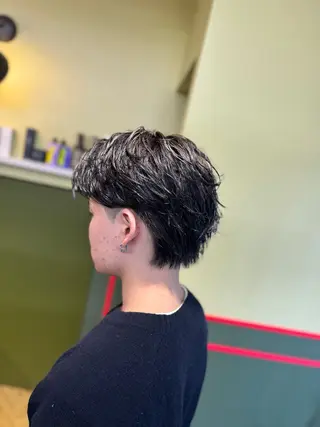 ショート メンズ 米倉 麻衣のヘアスタイル