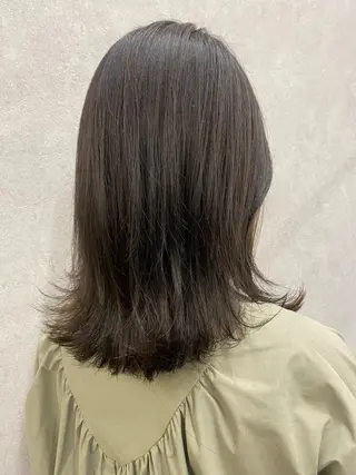 ミディアム カラー ヘアアレンジ Kawaguchi Arisaのヘアスタイル