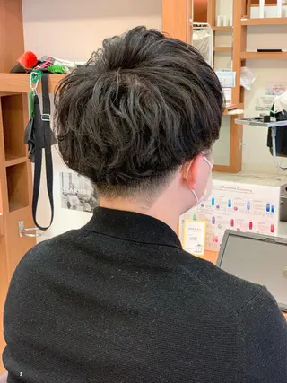 ショート パーマ メンズ ⭐️スタイリスト⭐️ 章人のヘアスタイル
