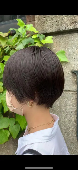 ショート カラー れい🫧 ハイトーン特化のヘアスタイル