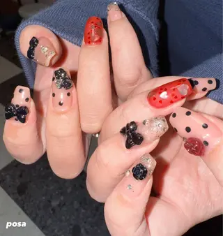 ネイル posa nail モエミのネイルデザイン