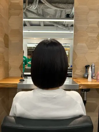 ショート パーマ 森珀斗/表参道 /ショート/ボブのヘアスタイル