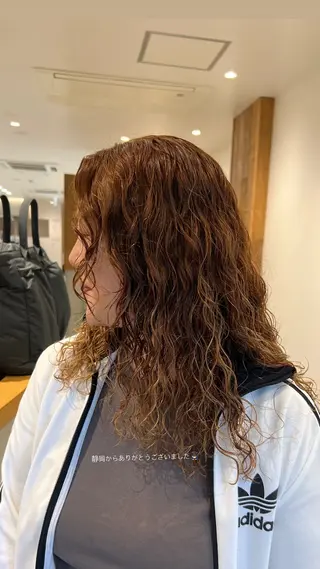 ロング パーマ/名古屋パーマ / コデラ ナナホのヘアスタイル