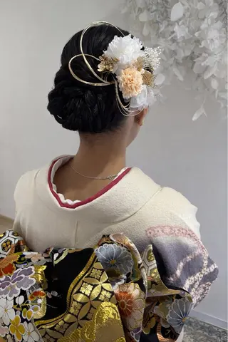 ヘアアレンジ ヘアセット🎀推し活 市川駅近🩵MIHOのヘアスタイル