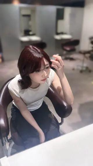 ミディアム 𝑯𝒂𝒏𝒂🎀 colorlistのヘアスタイル