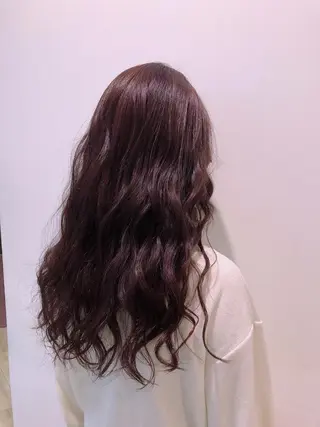 ロング カラー 小宮 真理奈のヘアスタイル