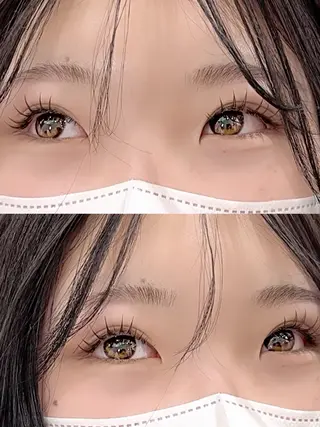 マツエク・マツパ 《YURI》似合わせ まつ毛/アイブロウのマツエク・マツパデザイン
