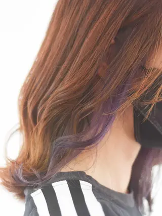 カラー セミロング Atem ☀️大町店のヘアスタイル