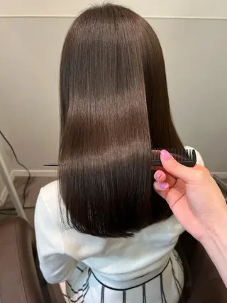 ミディアム カラー パーマ 大人可愛いHair ❤︎Ayakoのヘアスタイル