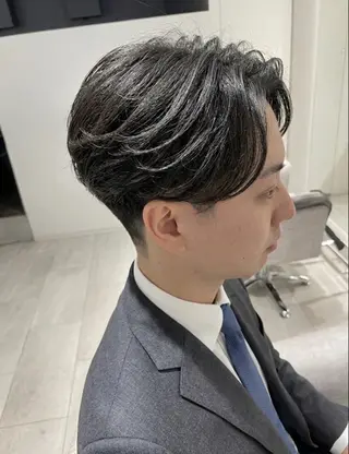 メンズ メンズの達人/センタ ーパート/根本 彩永のヘアスタイル