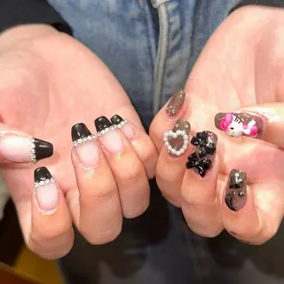 ネイル アンリッシュ新宿店 ookuraのネイルデザイン