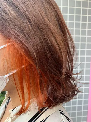 ミディアム カラー 🌸スタイリスト 山浦美恵のヘアスタイル