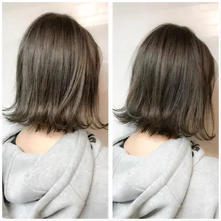 ショート カラー 髪質改善、縮毛矯正 店長浅野太郎のヘアスタイル