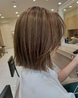 ショート カラー 当日予約🆗✂︎ ウエモト　タクのヘアスタイル