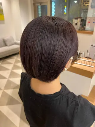 ショート 美顔形成｜レイヤー ｜青山のヘアスタイル